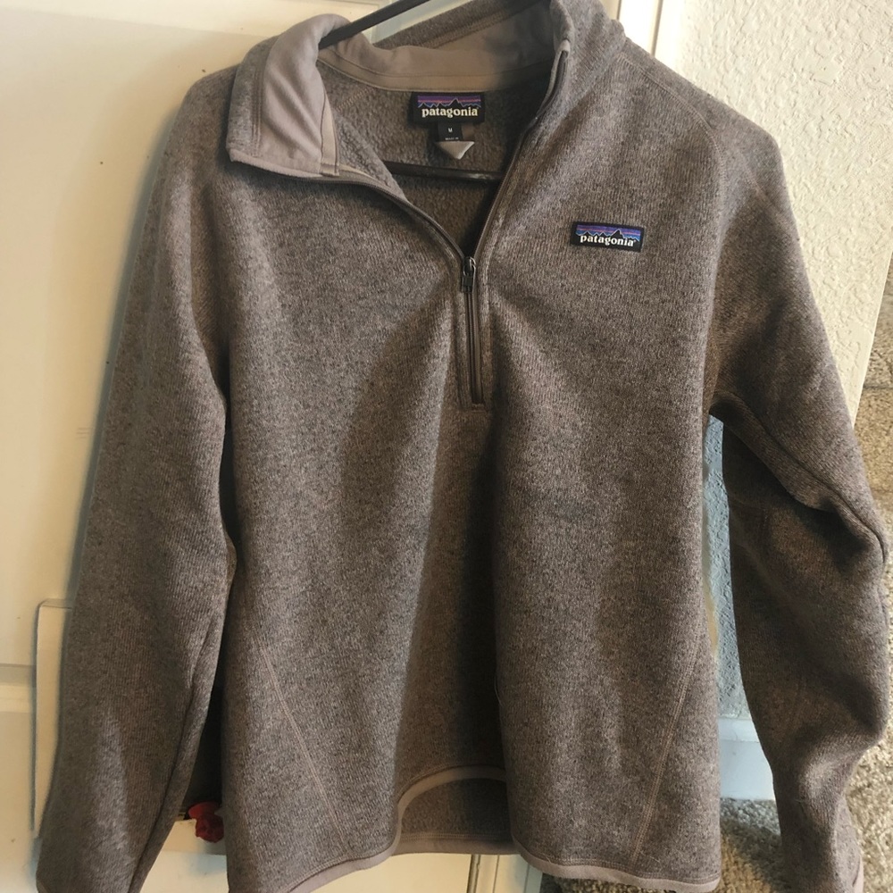 Patagonia Better Sweater, Womens Medium - Furry Taupe